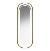 GABBIANO Kadeřnické zrcadlo s osvětlením ILLUMINATED B098  zlaté