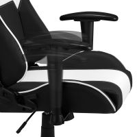 Herní židle DARK - černobílá