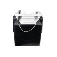 Kadeřnický mycí box HSB05 - černý