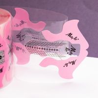 Šablony na prodlužování nehtů 2v1 a masterclass transparentní pro MollyLac akrylový gel pudr růžový