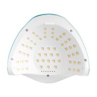  UV LED lampa na nehty Glow F2 BP 220W - tyrkysová
