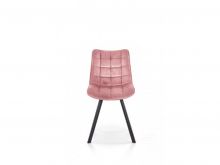 Židle ORLEN VELUR - růžová