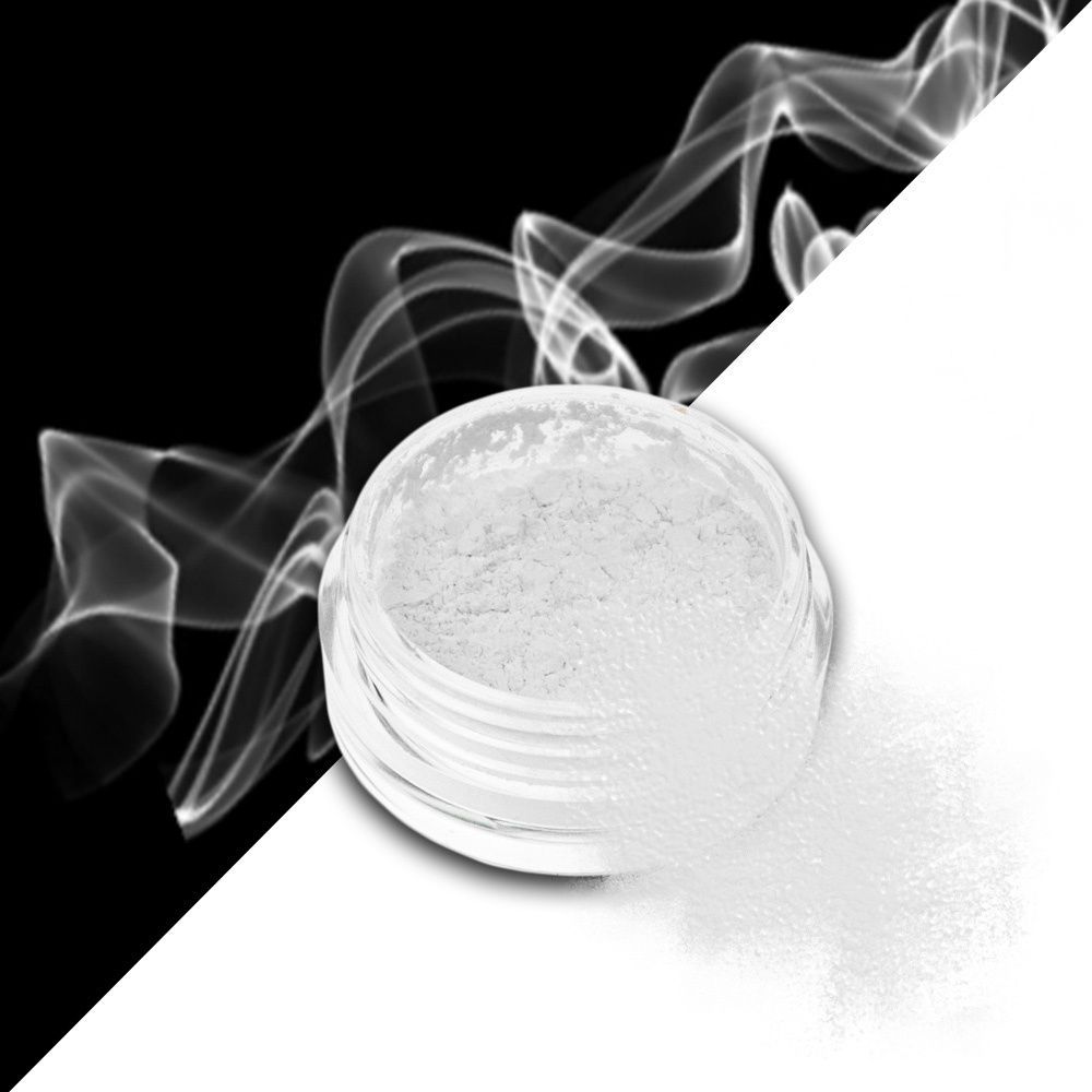 Nehtový pyl SMOKE NAILS - kouřový efekt 01 NEON WHITE