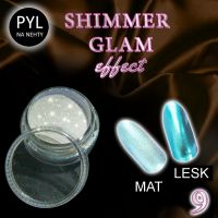 Pyl na zdobení nehtů - Efekt Shimmer Glam 09